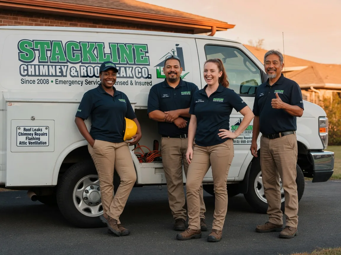 Chimney flashing repair company in Bethlehem, GA
